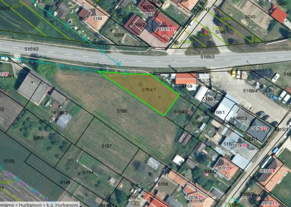 Nízka cena - stavebný pozemok - Hurbanovo - 450m2