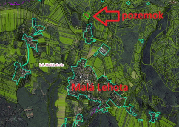 EXKLUZÍVNE - Veľké Pole, rozľahlý pozemok na samote - 16157m2